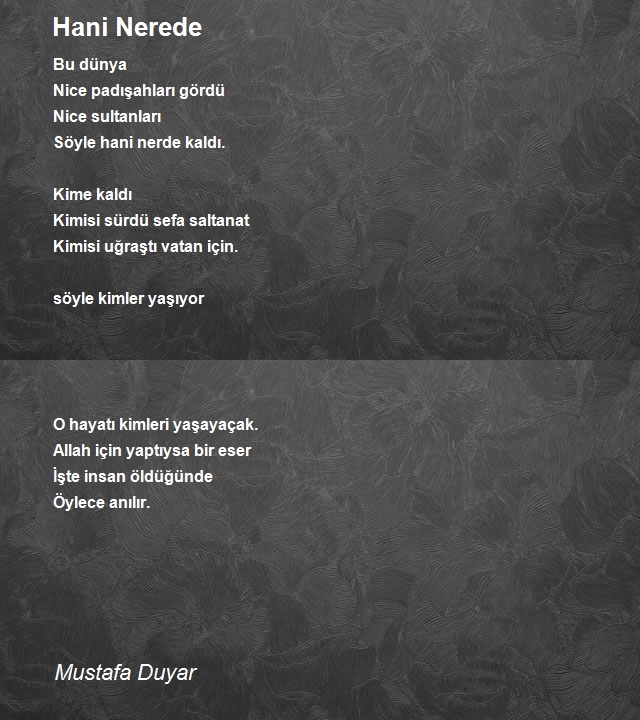 Mustafa Duyar