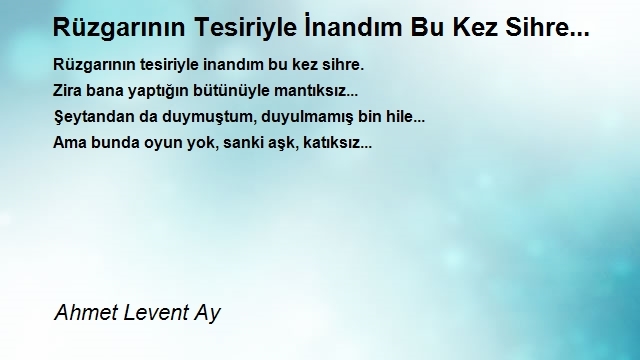 Ahmet Levent Ay