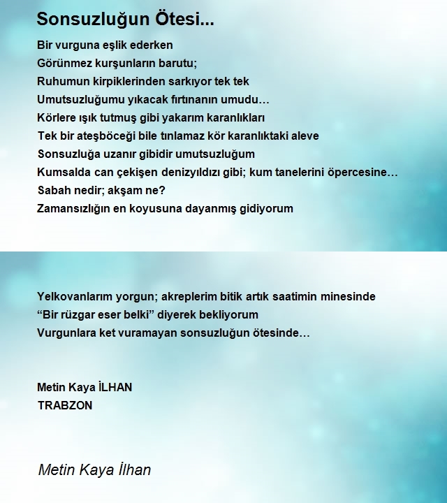 Metin Kaya İlhan