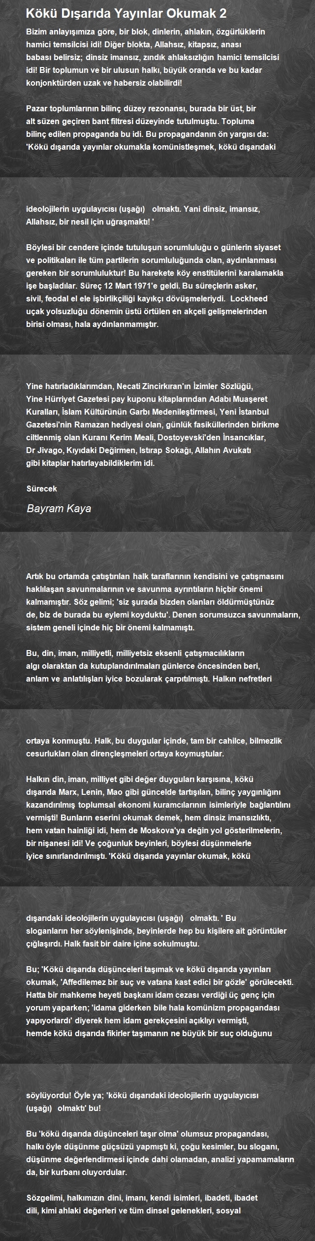 Bayram Kaya