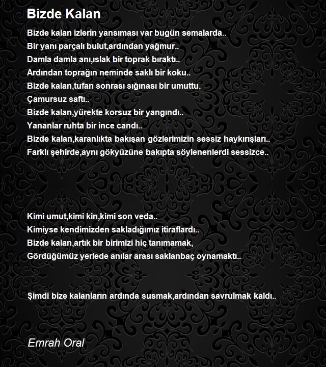 Emrah Oral