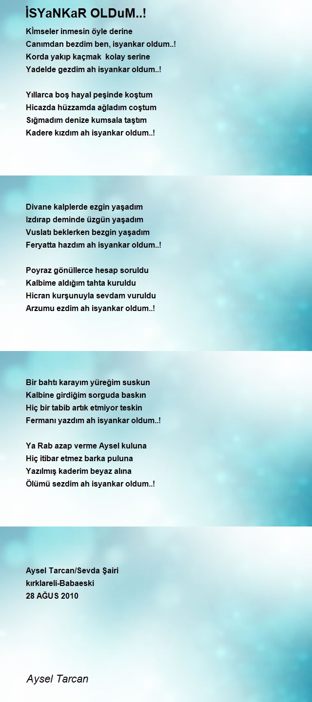 Aysel Tarcan