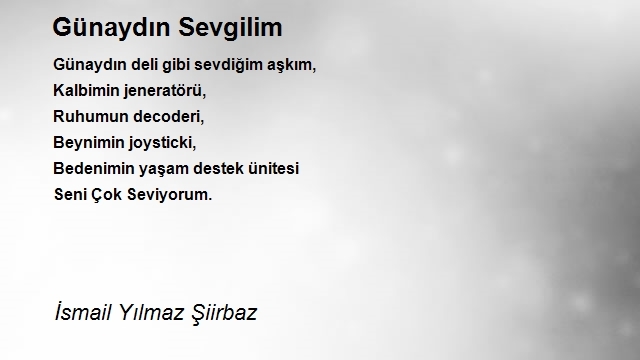 İsmail Yılmaz Şiirbaz