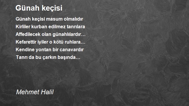 Mehmet Halil