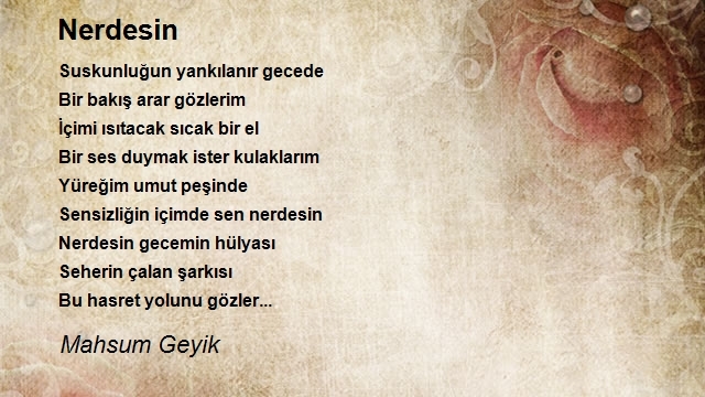 Mahsum Geyik