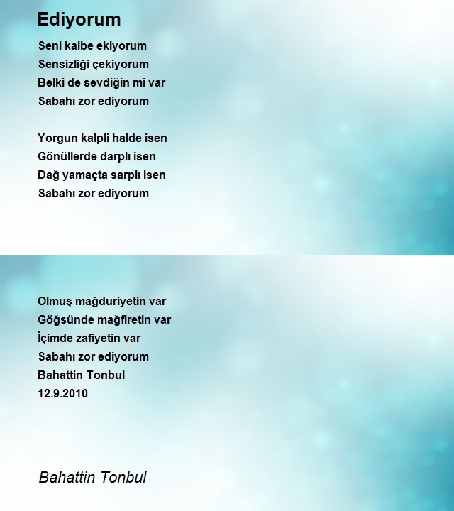 Bahattin Tonbul