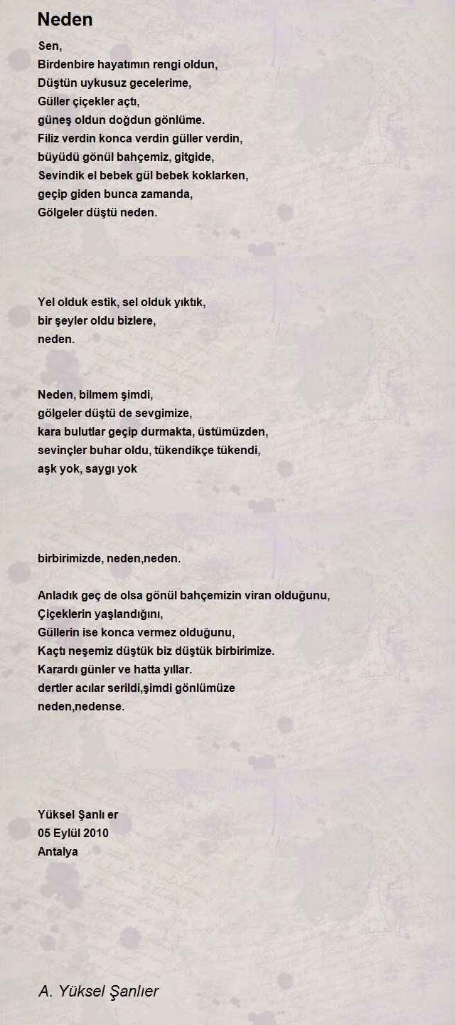 A. Yüksel Şanlıer