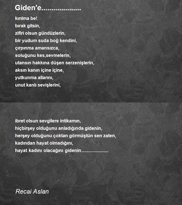 Recai Aslan