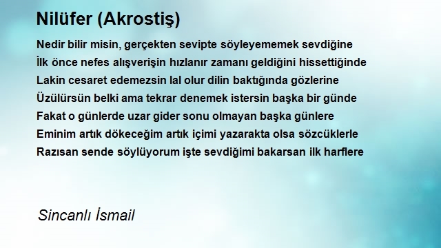 Sincanlı İsmail