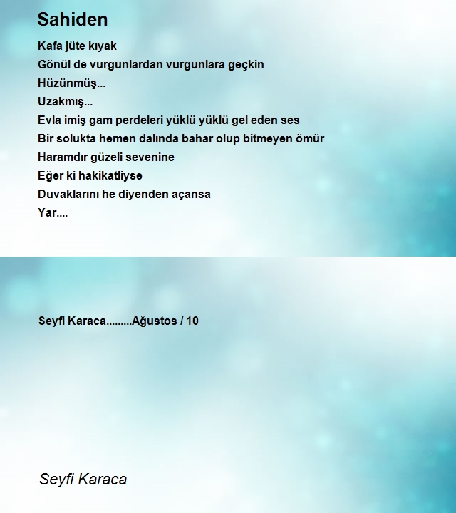 Seyfi Karaca