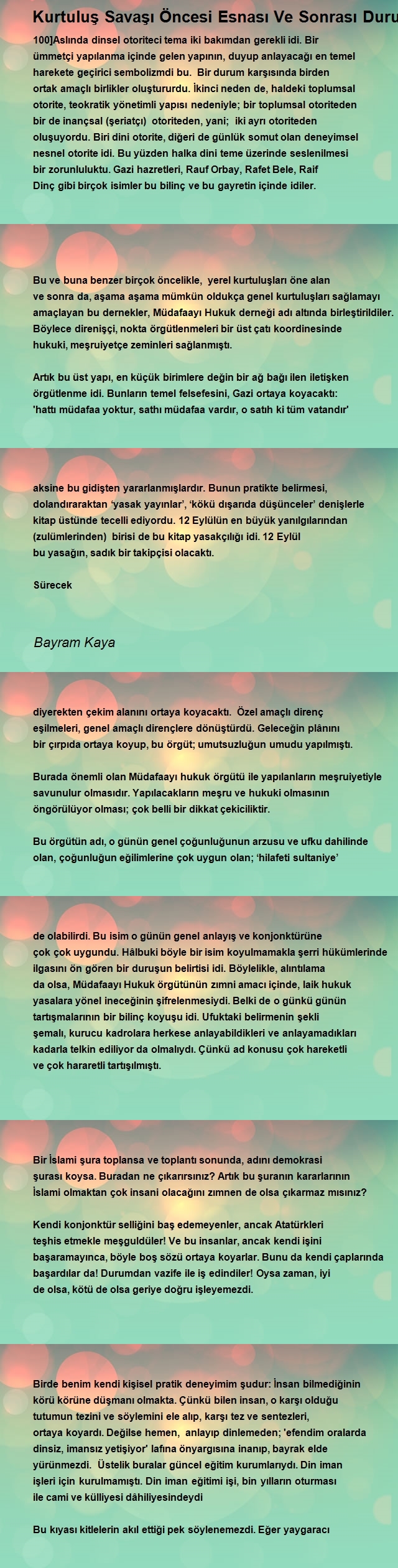 Bayram Kaya