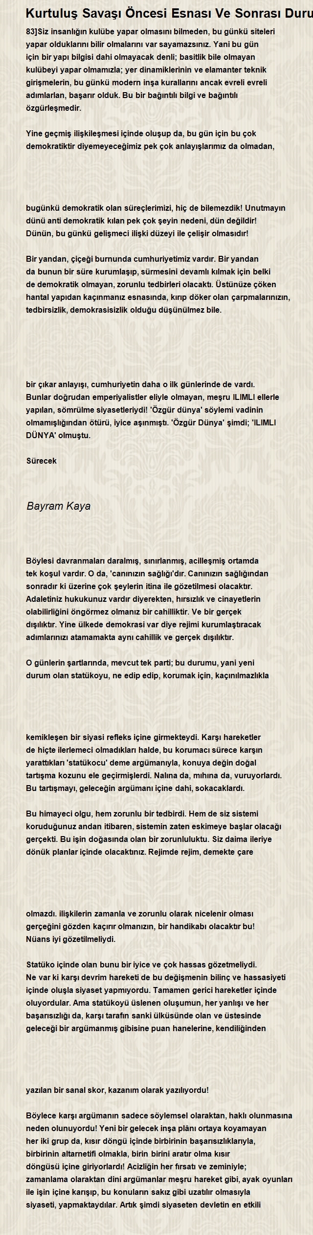 Bayram Kaya