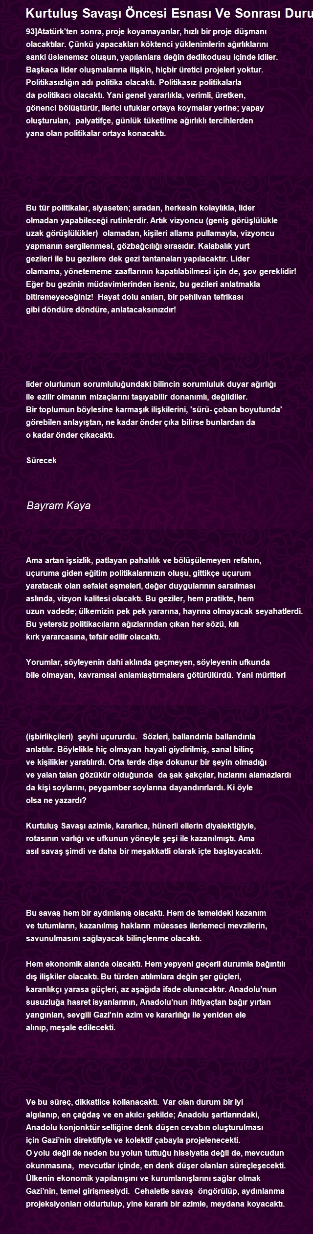 Bayram Kaya