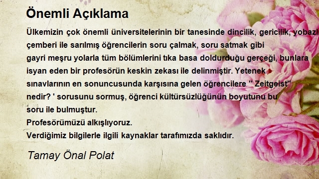 Tamay Önal Polat