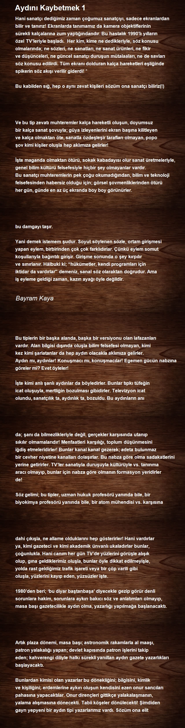 Bayram Kaya