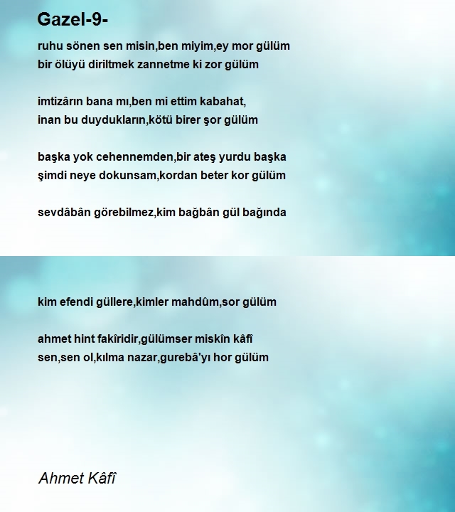 Ahmet Kâfî