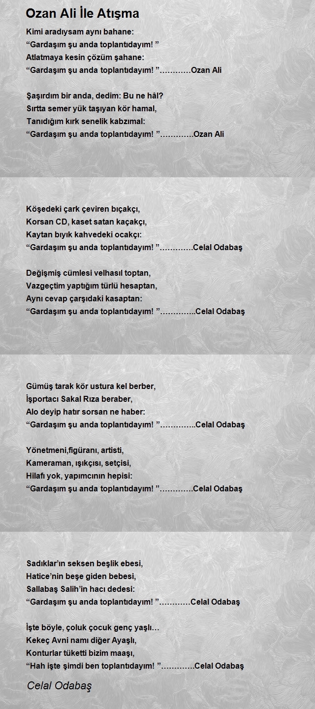 Celal Odabaş