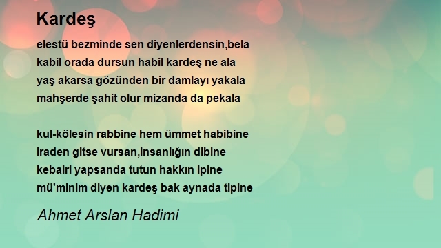 Ahmet Arslan Hadimi