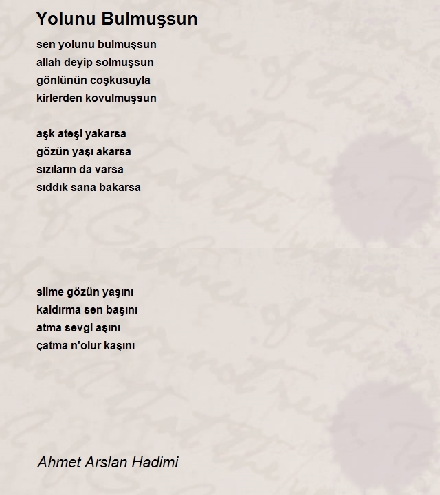 Ahmet Arslan Hadimi