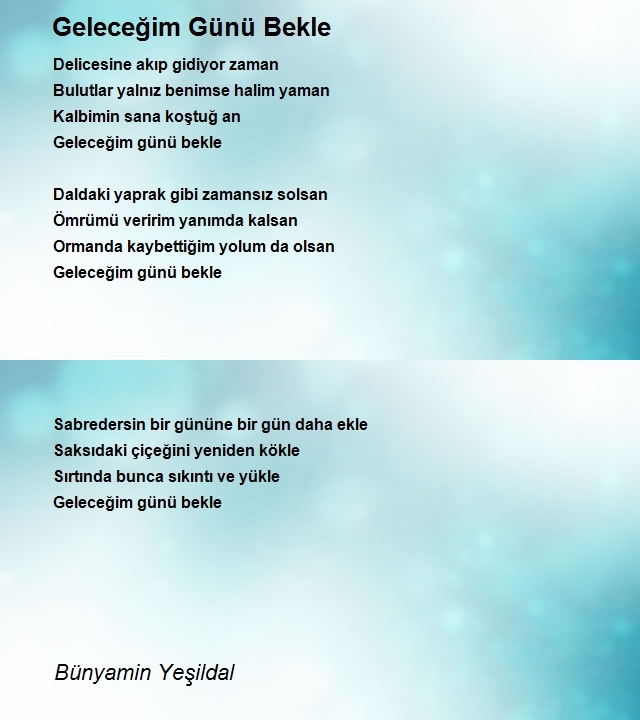 Bünyamin Yeşildal