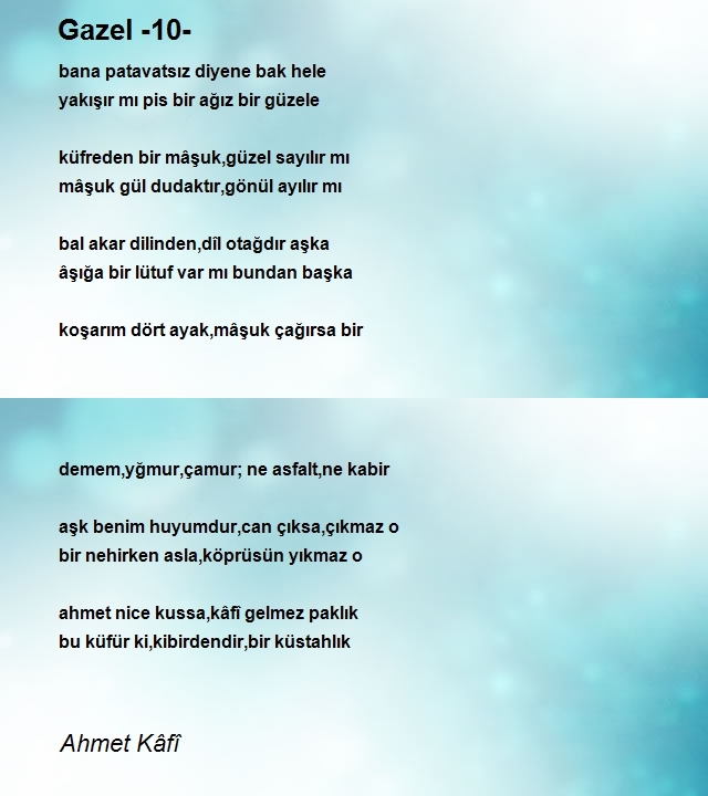 Ahmet Kâfî