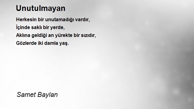 Samet Baylan