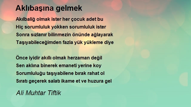 Ali Muhtar Tiftik 