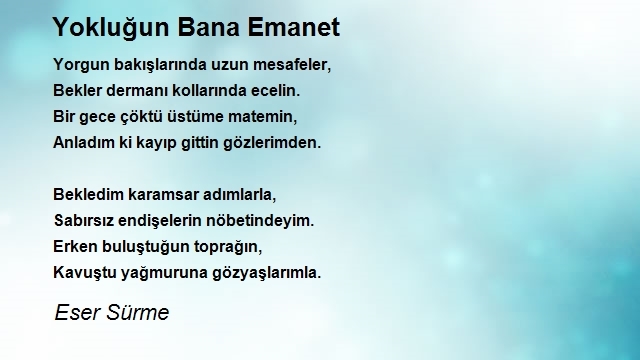 Eser Sürme