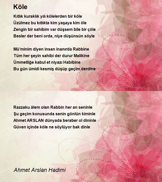 Ahmet Arslan Hadimi