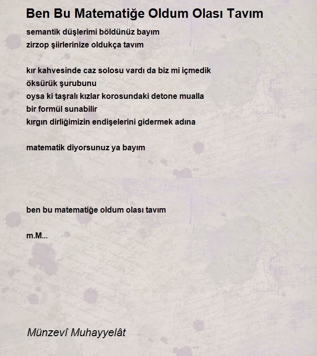 Münzevî Muhayyelât