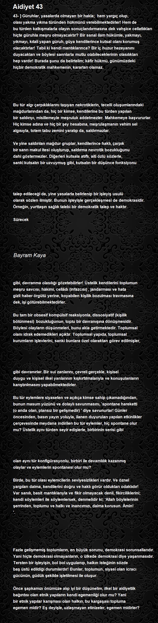 Bayram Kaya