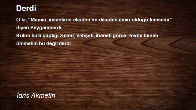 İdris Akmetin