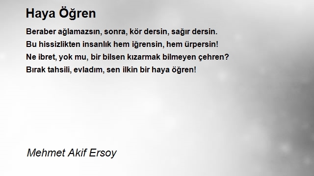 Mehmet Akif Ersoy