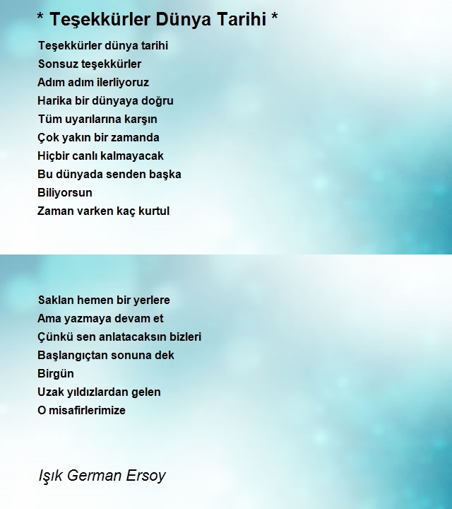 Işık German Ersoy 