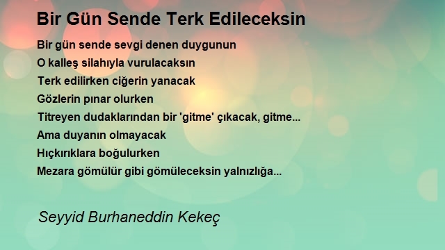 Seyit Burhaneddin Kekeç