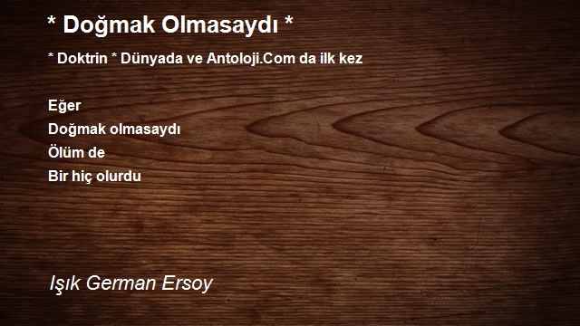 Işık German Ersoy 