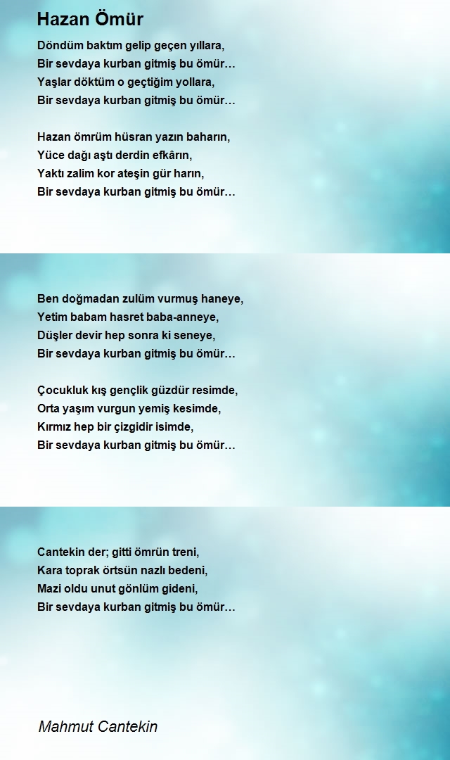 Mahmut Cantekin