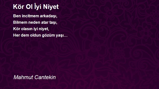 Mahmut Cantekin