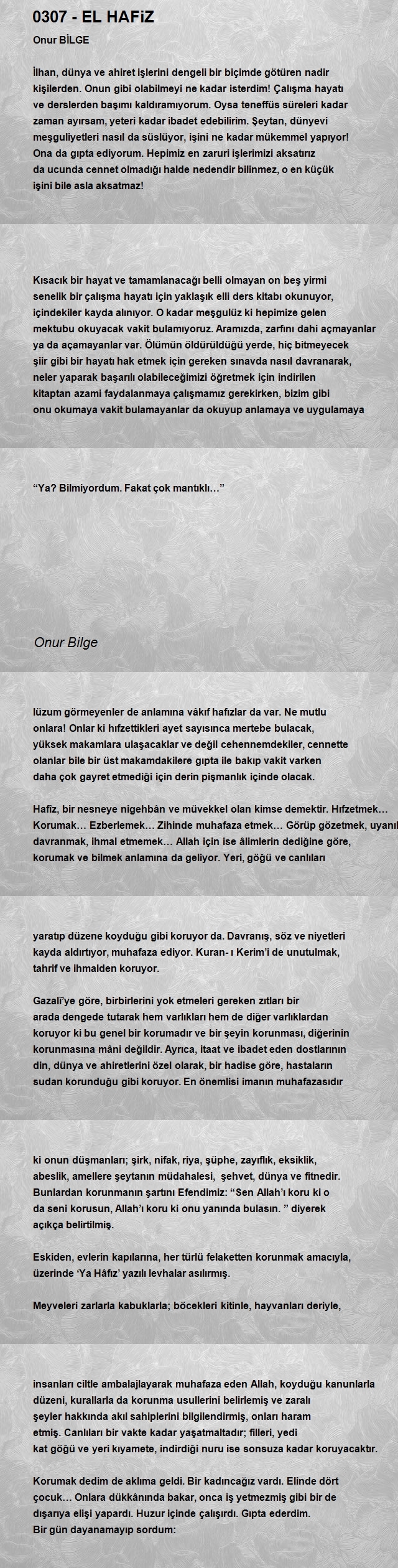 Onur Bilge