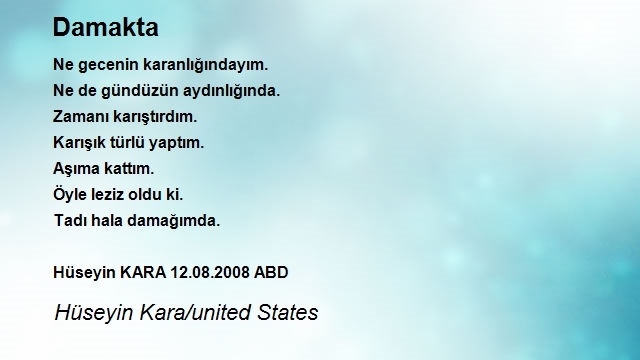 Hüseyin Kara/united States