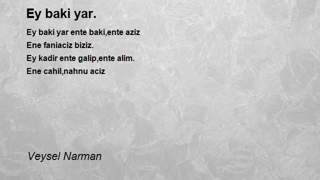 Veysel Narman