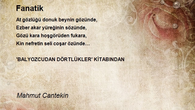 Mahmut Cantekin