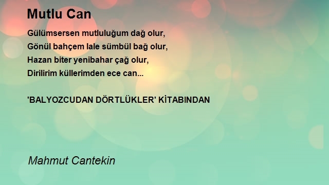 Mahmut Cantekin