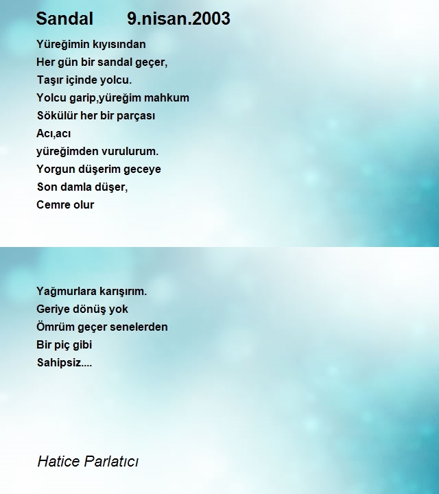 Hatice Parlatıcı