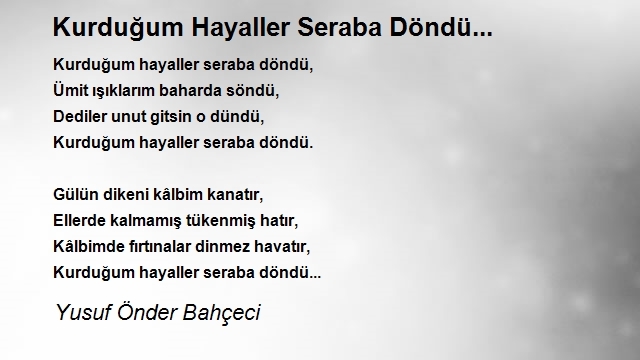 Yusuf Önder Bahçeci