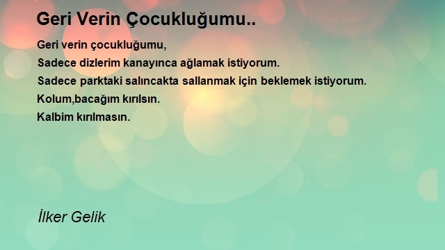 İlker Gelik