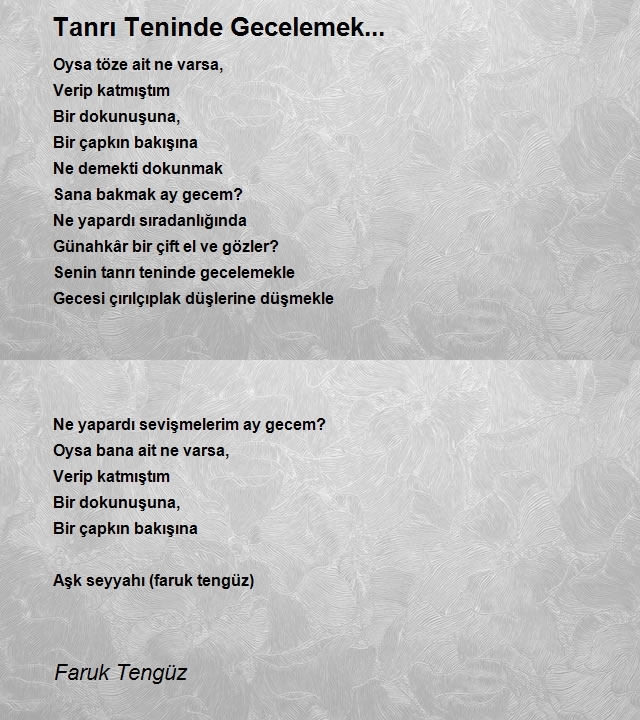 Faruk Tengüz