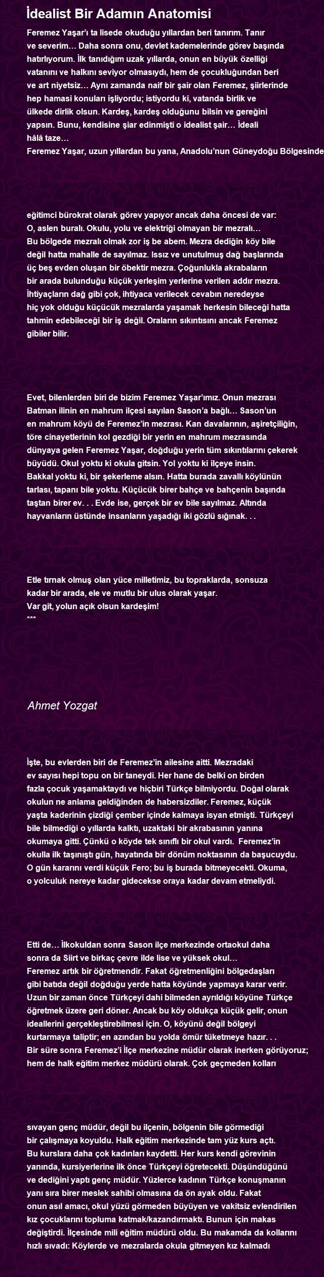 Ahmet Yozgat