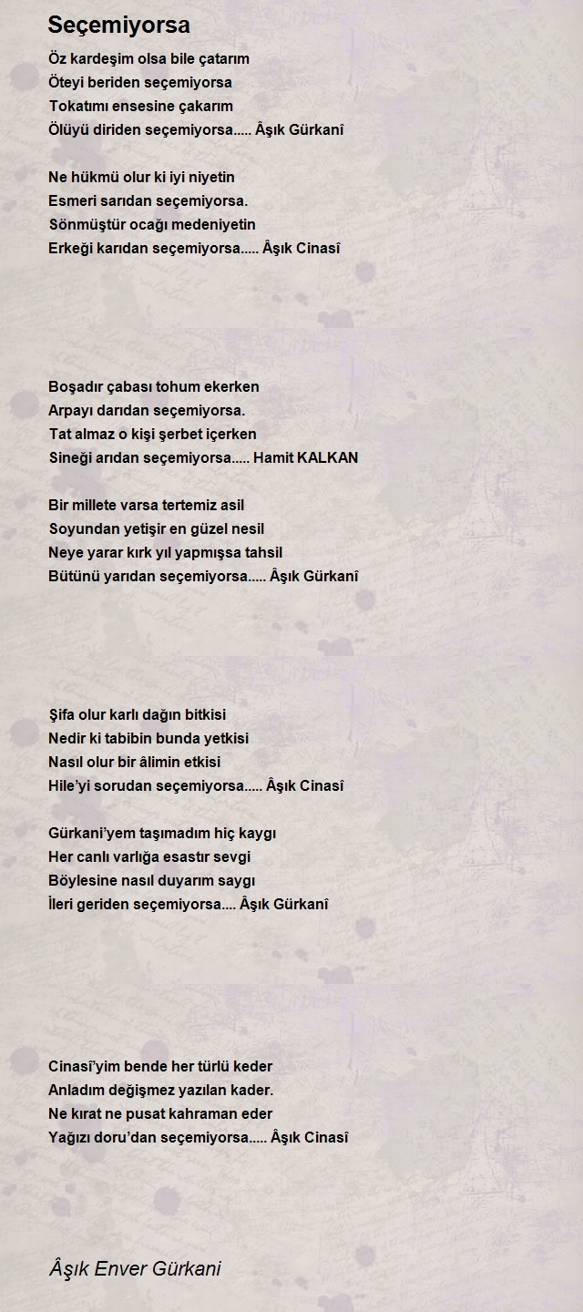 Âşık Enver Gürkani