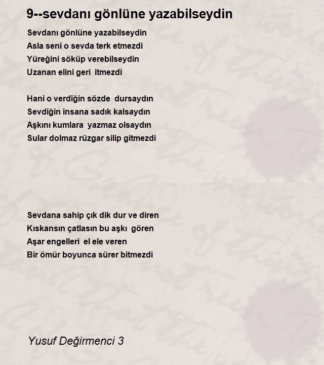 Yusuf Değirmenci 3